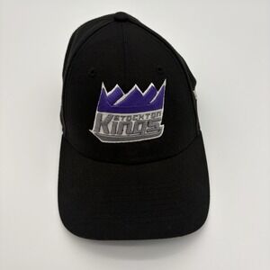 NBA G League Stockton Kings AdjustableHat Cap Black New Era 9FORTY